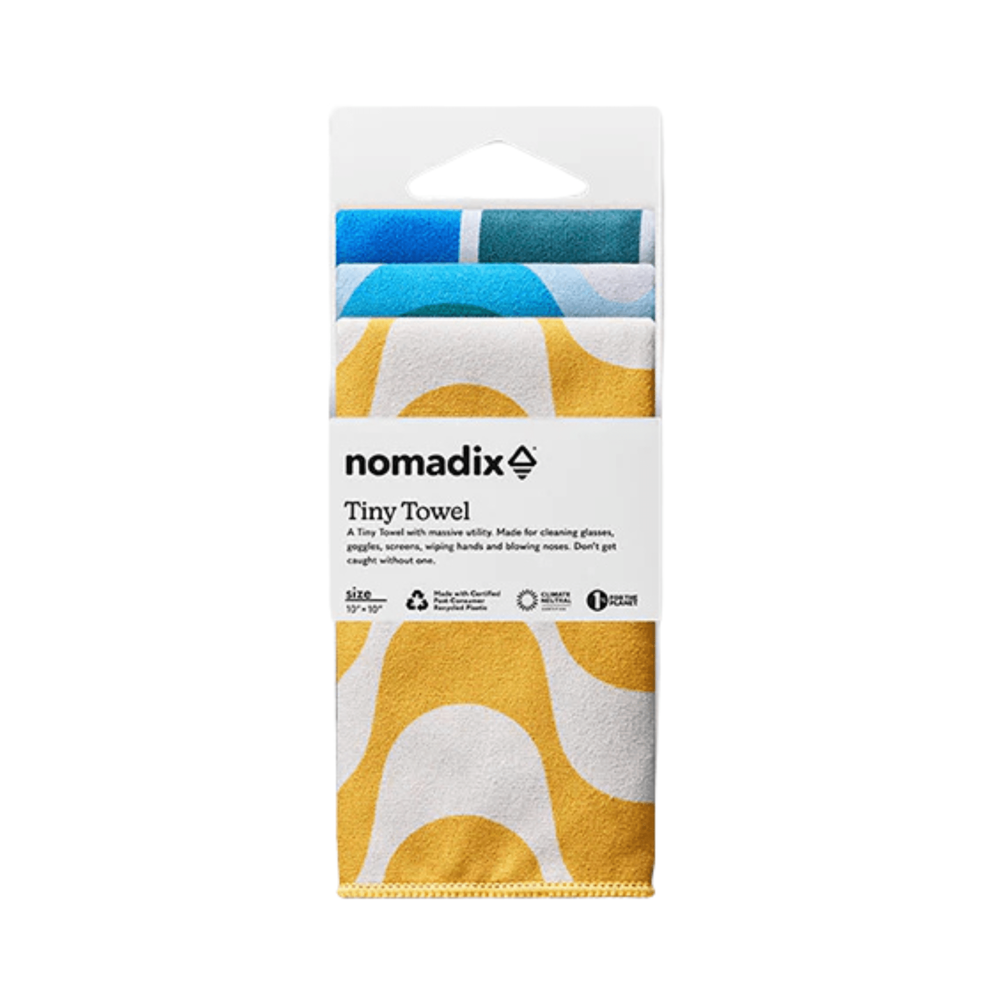 Nomadix Tiny Towel 3-Pack  -  Stripes Bundle