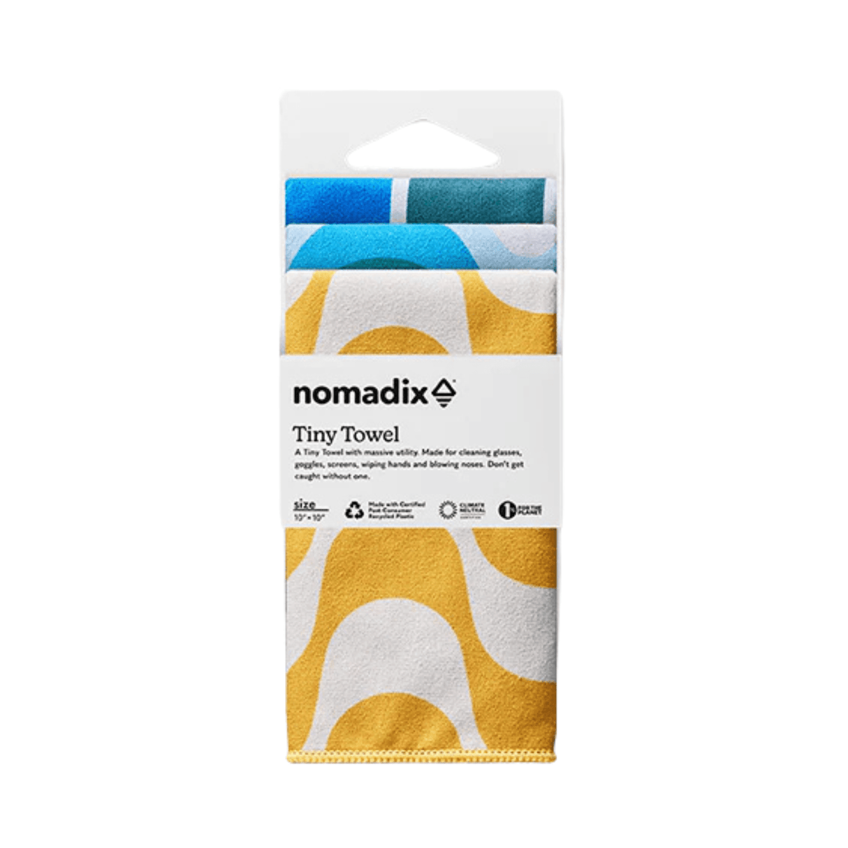 Nomadix Tiny Towel 3-Pack  -  Stripes Bundle