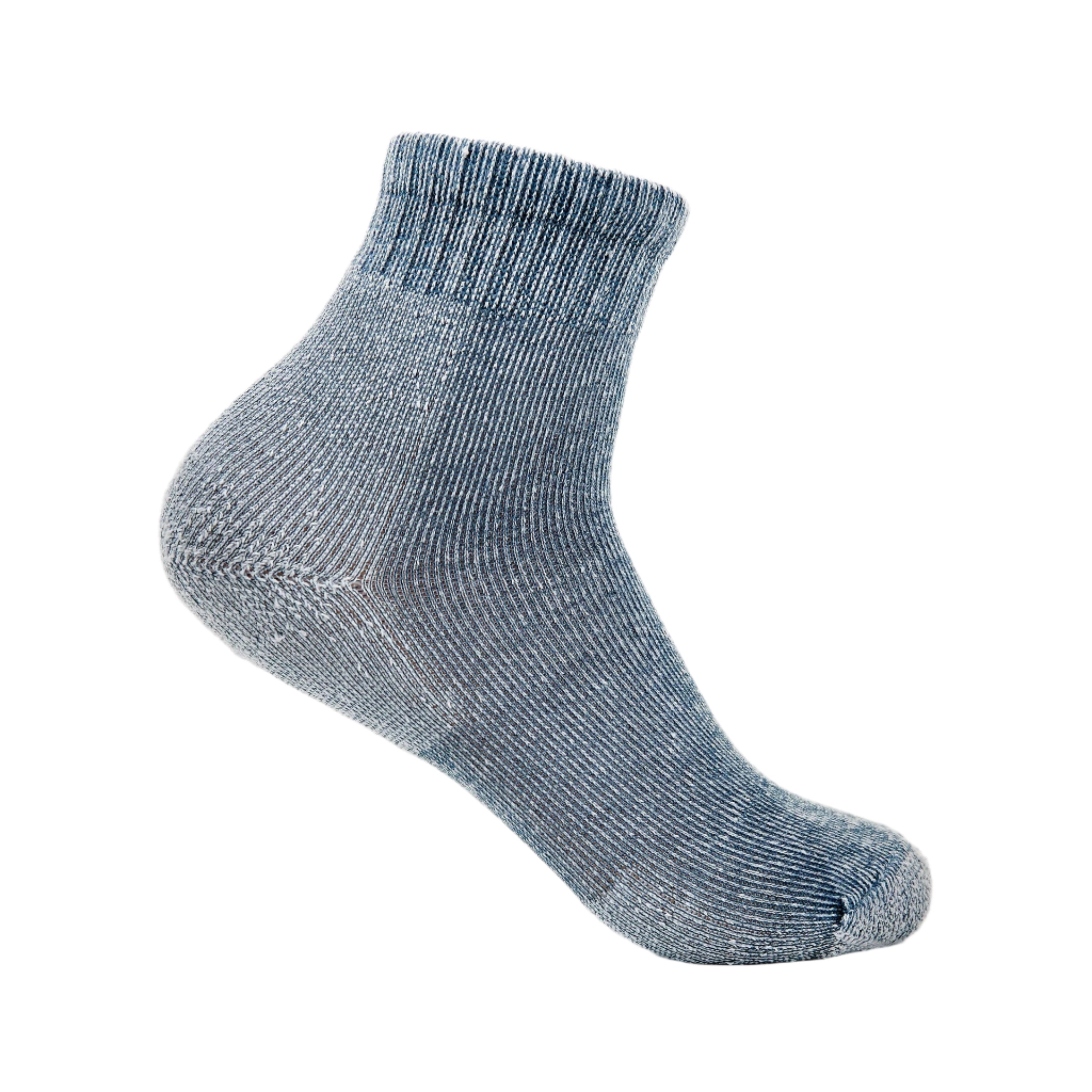 Thorlo Western Boot Lite Ankle Socks  -  Medium / Slate Blue