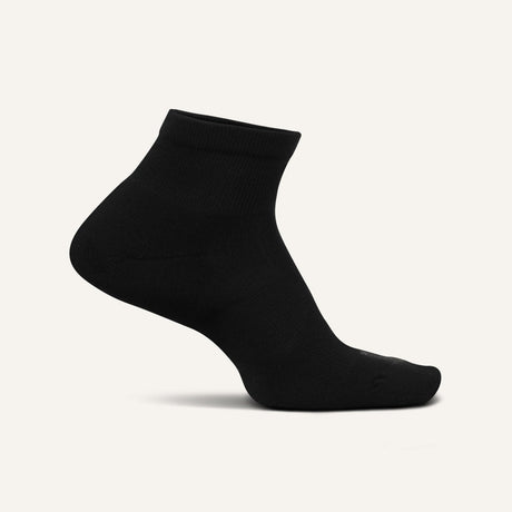 Feetures Therapeutic Max Cushion Quarter Socks  -  Medium / Black