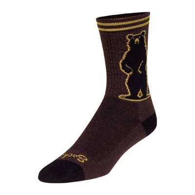 SockGuy Growl Turbo Wool Crew Socks -