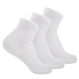 Thorlo Walking Moderate Cushion Mini-Crew 3-Pack Socks  -  Large / White