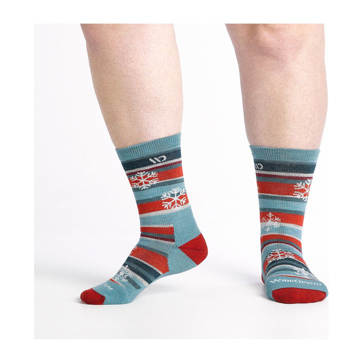 Wide Open Womens Sparkle Cushioned Crew Socks  -