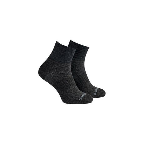 Wrightsock Double-Layer ECO Light Hike Quarter Socks  -  Small / Black