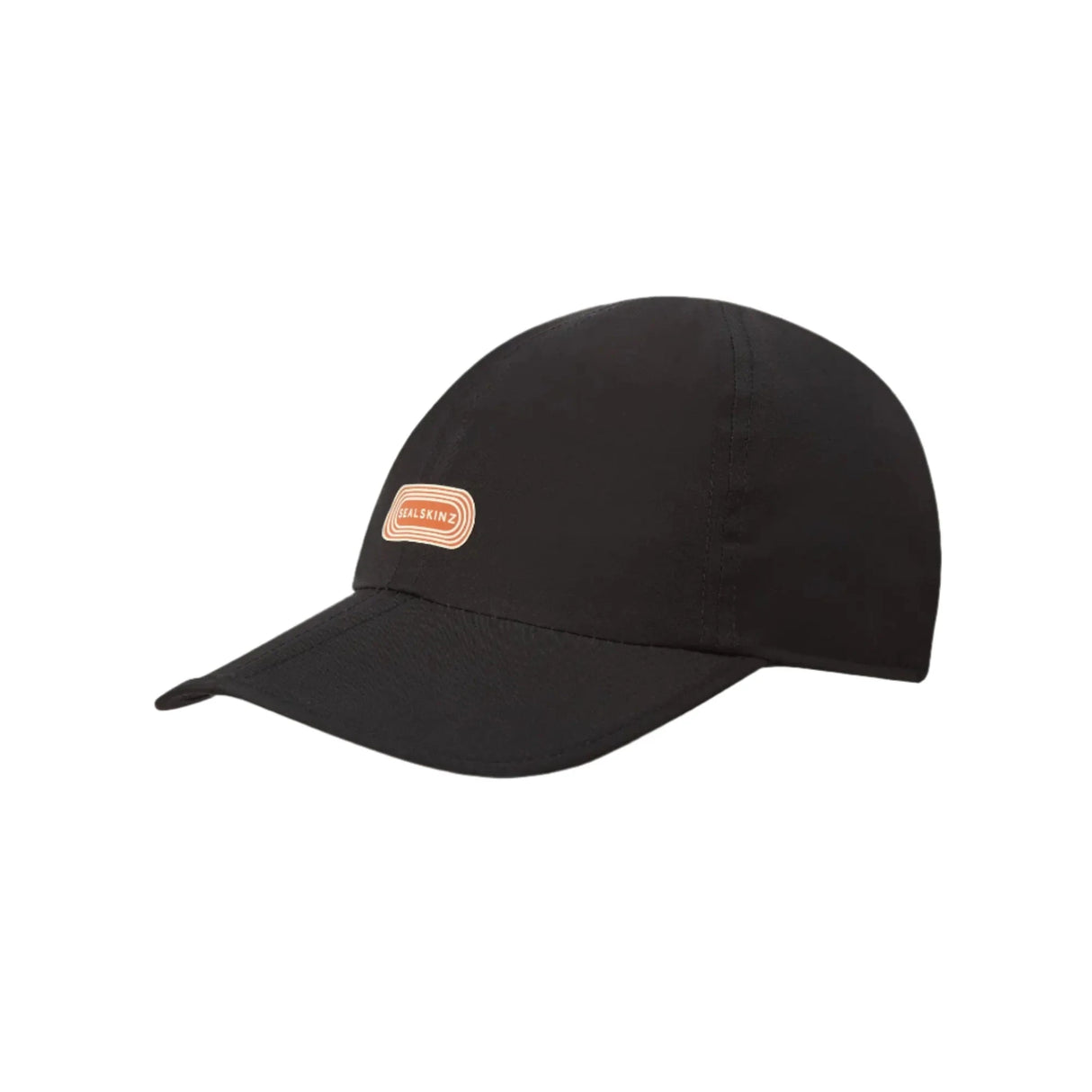 Sealskinz Wymondham Waterproof Quick Dry Foldable Running Cap  -  One Size Fits Most / Black