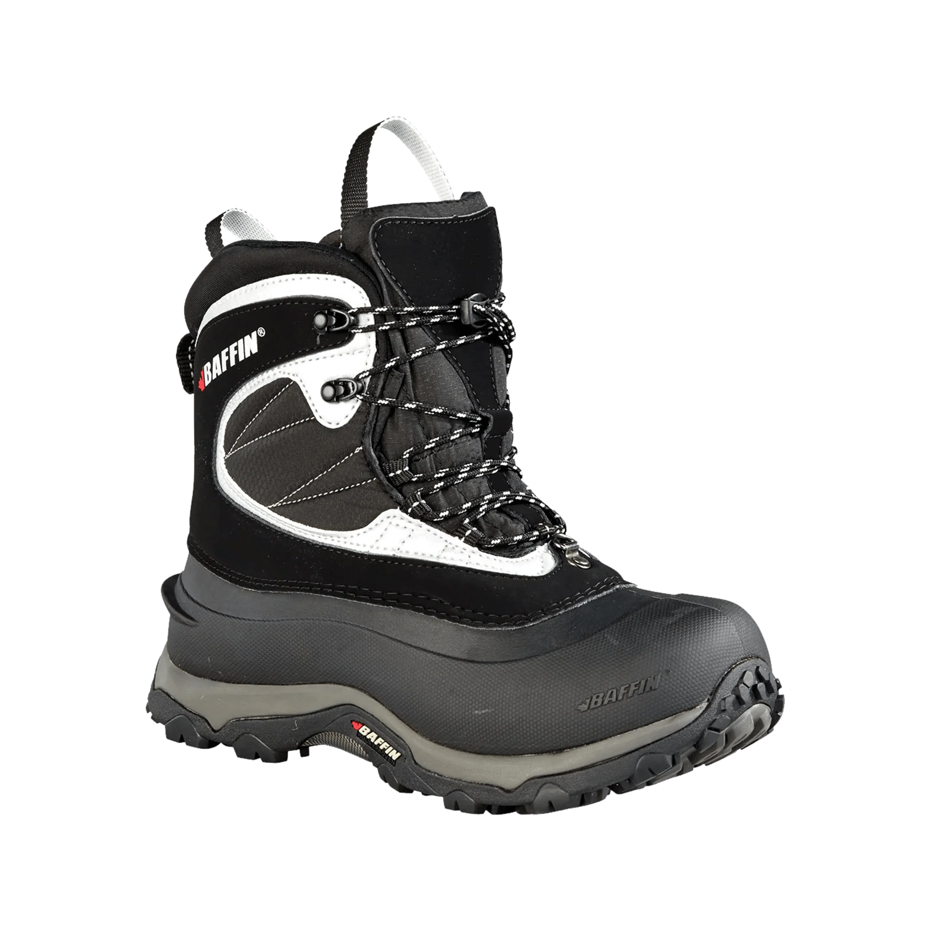 Baffin Mens Yoho Winter Boots  -  7 / Black/Silver