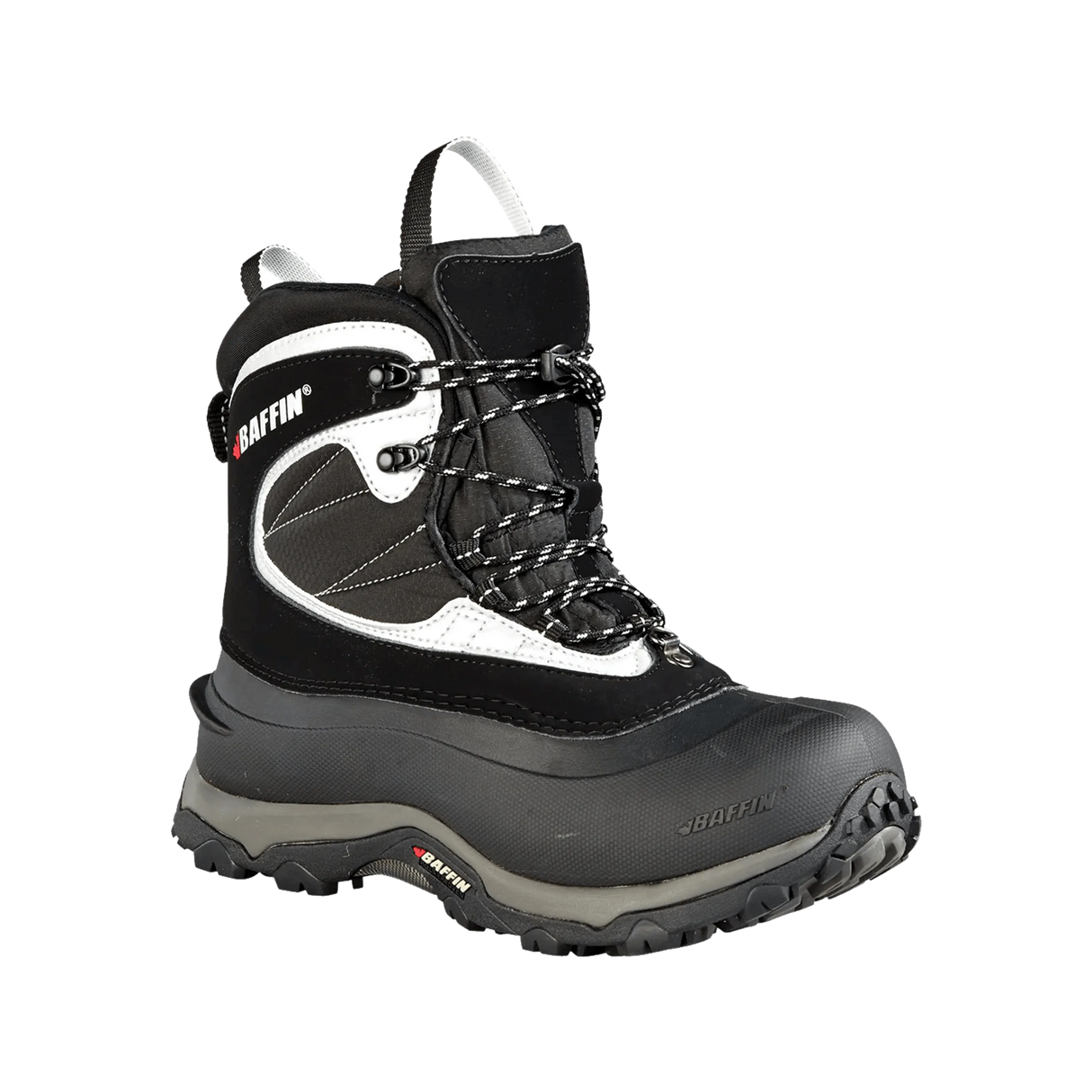 Baffin Mens Yoho Winter Boots  -  7 / Black/Silver