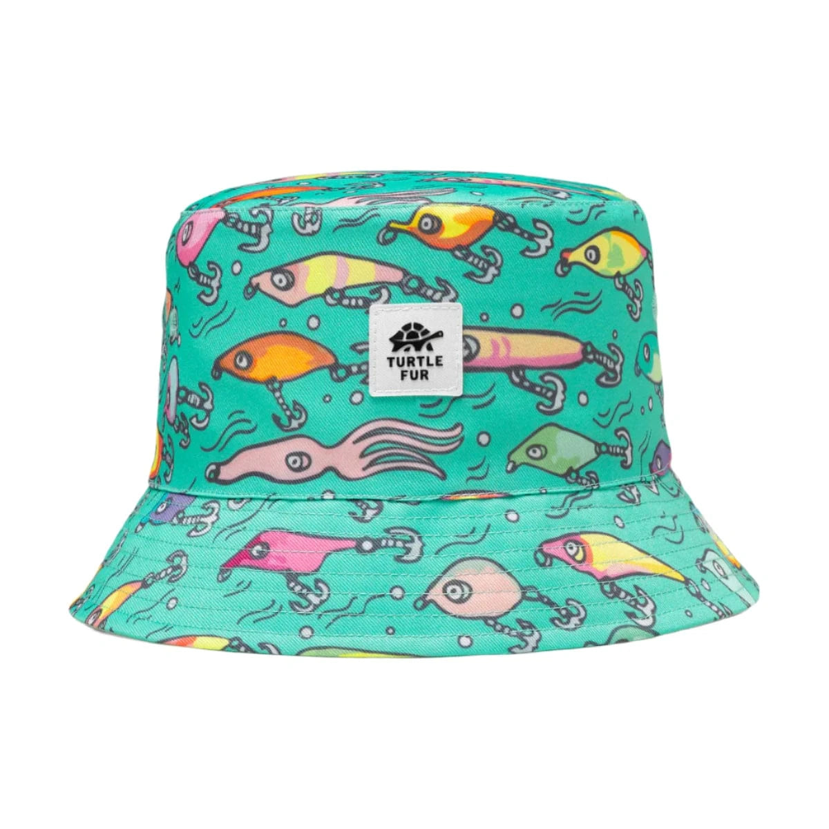 Turtle Fur Kids Wild Thing Bucket Hat  -  One Size Fits Most / School of Fish Bait