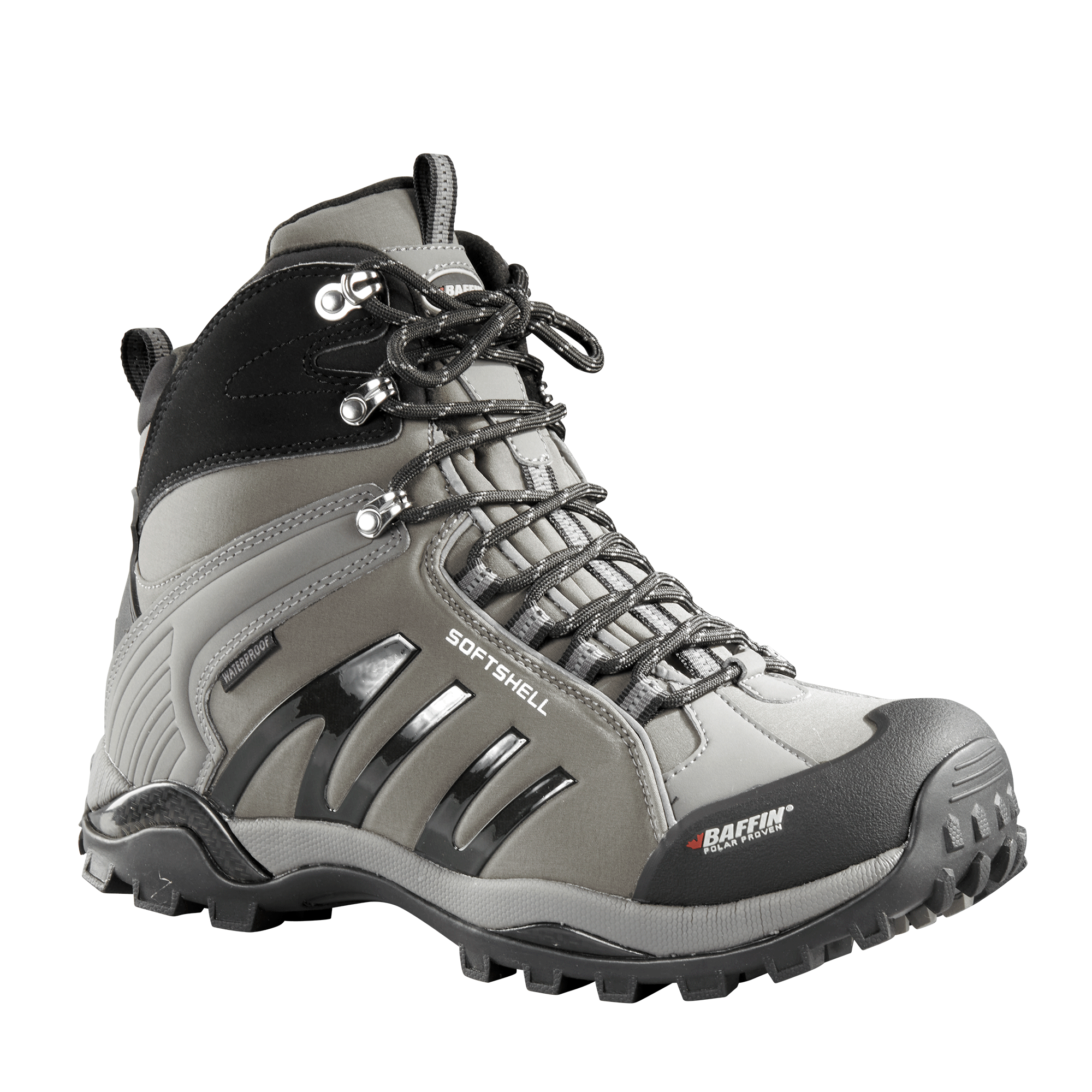 Baffin Mens Zone Winter Boots  -  7 / Charcoal