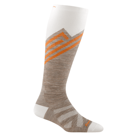 Darn Tough Womens Peaks RFL Over-the-Calf Ultra-Lightweight Ski & Snowboard Socks  -  Small / Biscotti