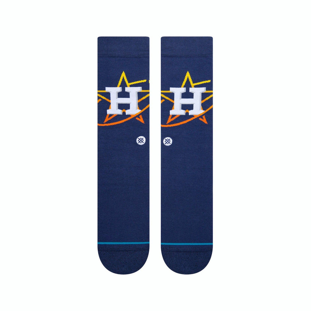 Stance Mens MLB Astros Connect Crew Socks  -