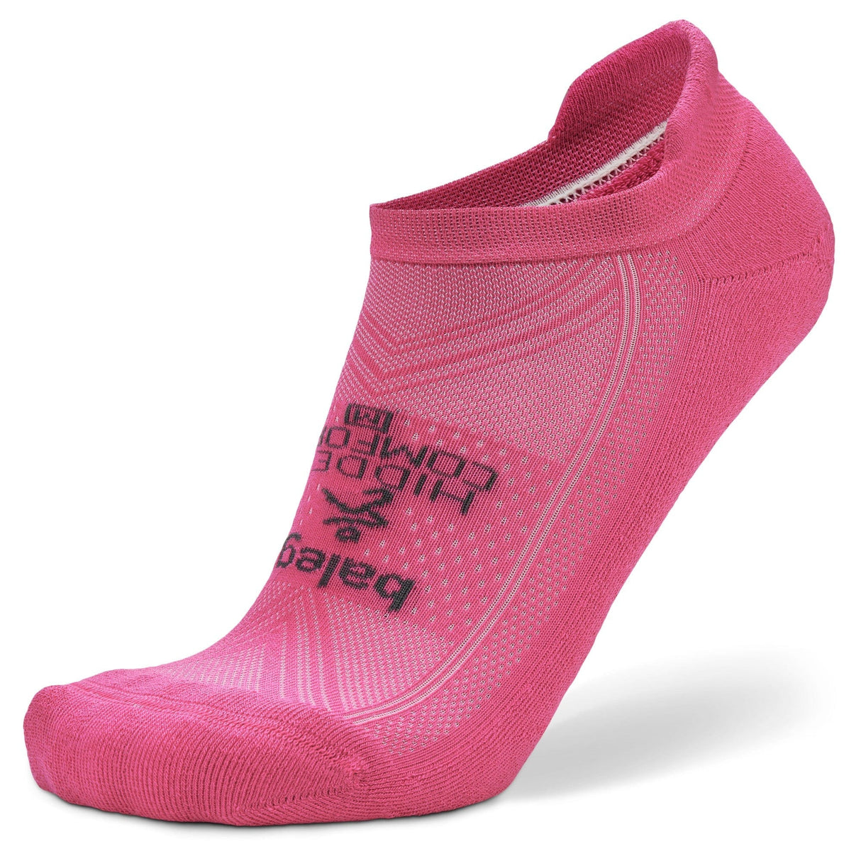 Balega Hidden Comfort No Show Tab Socks - Small / Candy Pink