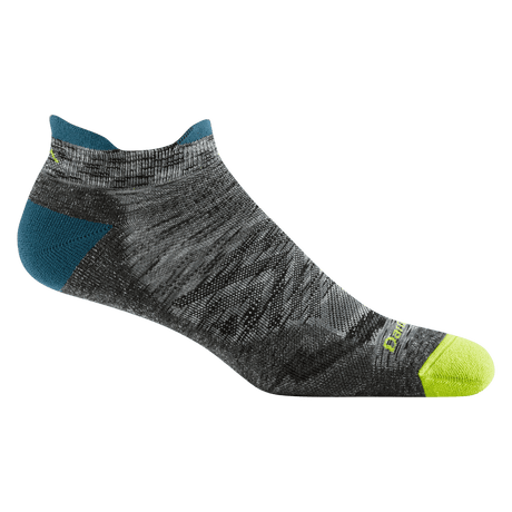 Darn Tough Mens Run No Show Tab Ultra-Lightweight Socks  -  Medium / Comet