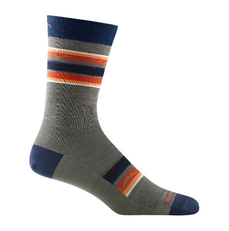 Darn Tough Mens Crew Lightweight Lifestyle Socks  -  X-Large / Cedar