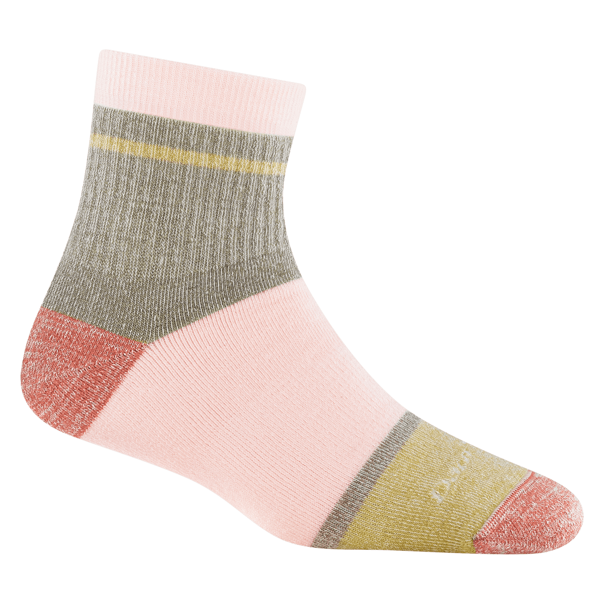 Darn Tough Womens Shorty Heavyweight Lifestyle Socks - Small / Dusty Rose