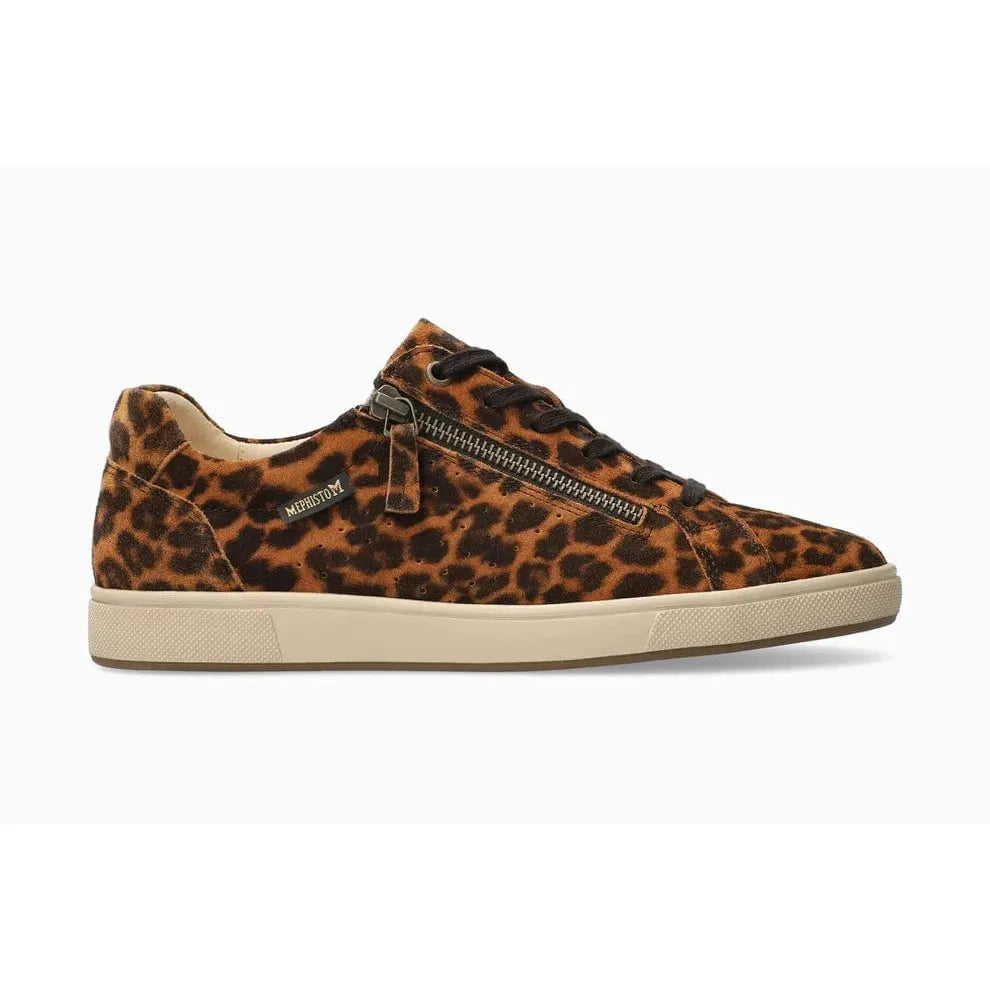 Mephisto Womens Nikita Sneakers - 10 / Leopard