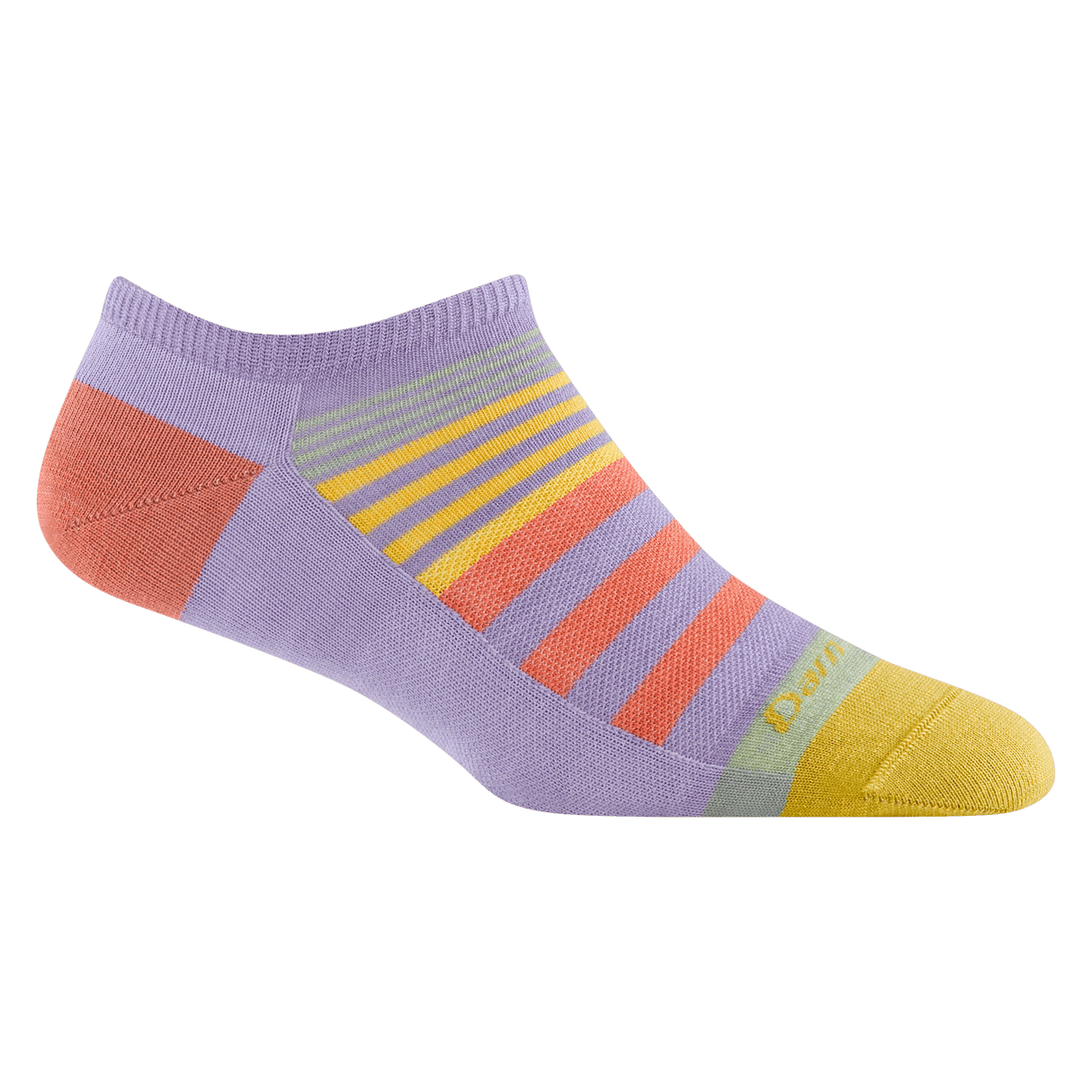 Darn Tough Womens Beachcomber No Show Lightweight Lifestyle Socks - Small / Lavender