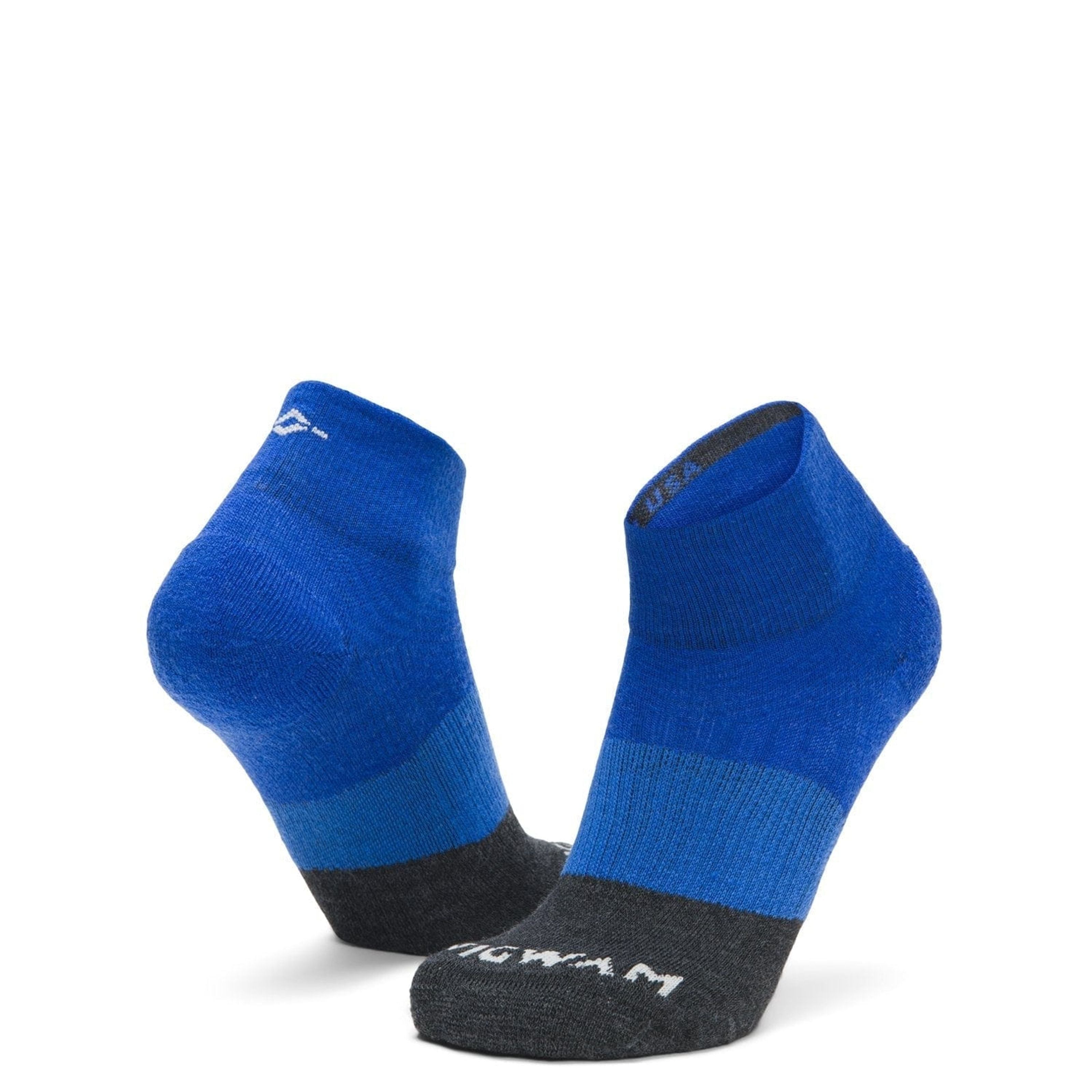 Wigwam Trail Junkie Lightweight Quarter Socks  -  X-Large / Black