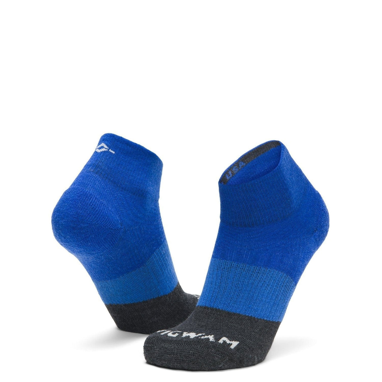 Wigwam Trail Junkie Lightweight Quarter Socks  -  X-Large / Black