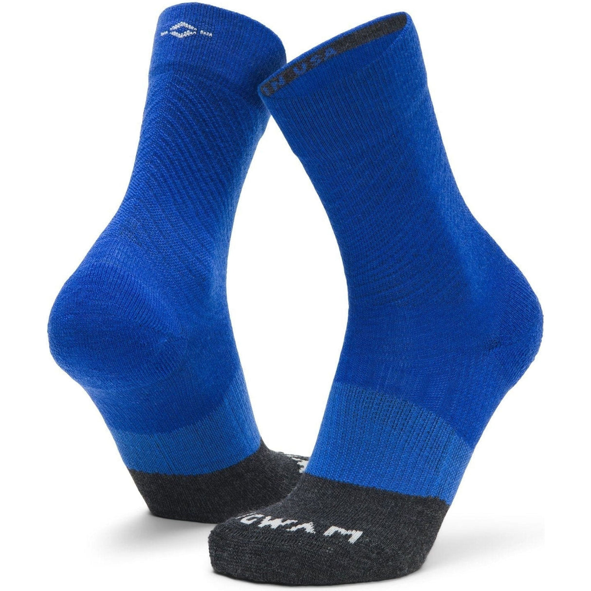 Wigwam Trail Junkie Lightweight Mid Crew Socks  -  X-Large / Surf the Web