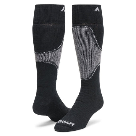 Wigwam Sirocco Midweight Wool Over-the-Calf Socks  -  Medium / Black