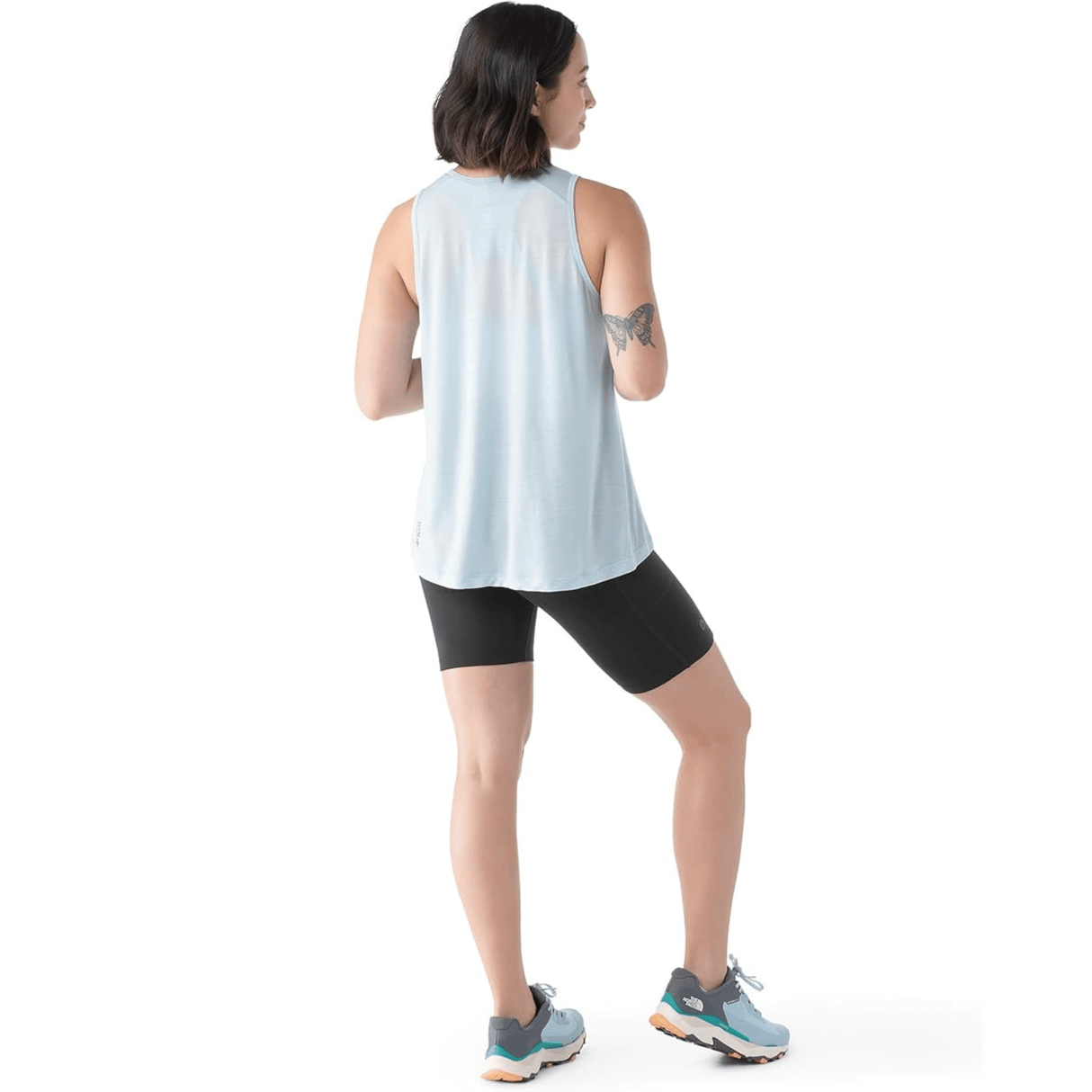 Smartwool Womens Active Ultralite High Neck Tank Top - Clearance  -  X-Small / Winter Sky