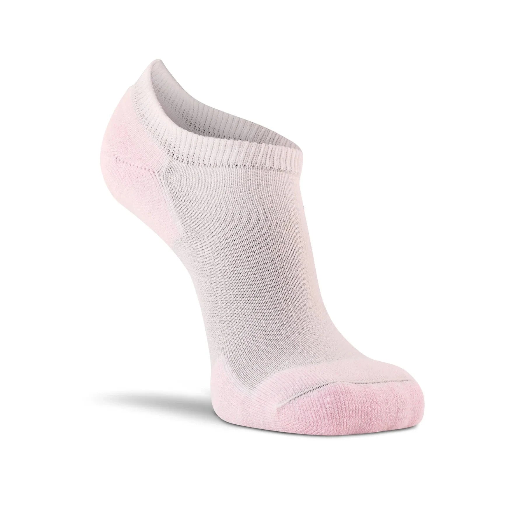 Fox River Womens Her Diabetic Ankle 2-Pack Socks  -  Medium / White/Pink