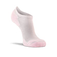 Fox River Womens Her Diabetic Ankle 2-Pack Socks  -  Medium / White/Pink