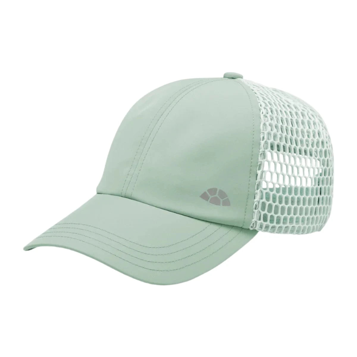 Turtle Fur Trekker Trucker Hat  -  One Size Fits Most / Sea Glass