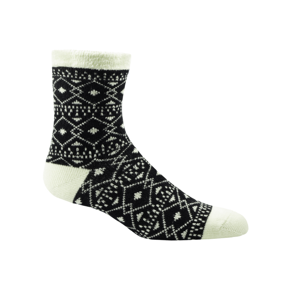 Woolrich Aloe Double Layer Socks - One Size Fits Most / Charcoal/White