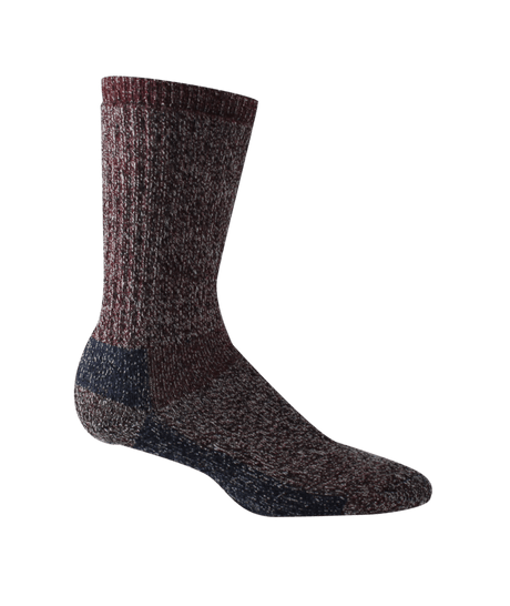 Woolrich Hike Ten Mile Crew Socks  -  Large / Wineberry