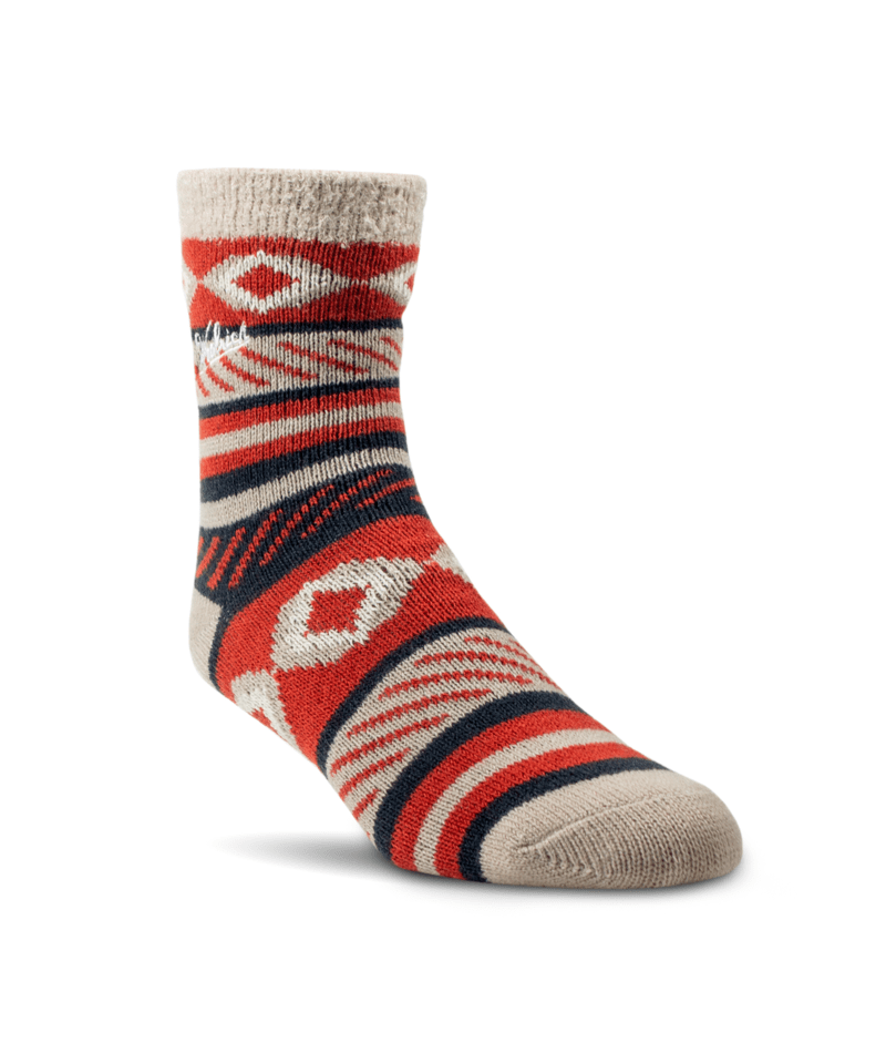 Woolrich Aloe Double Layer Socks  -  One Size Fits Most / Marine Scarlet