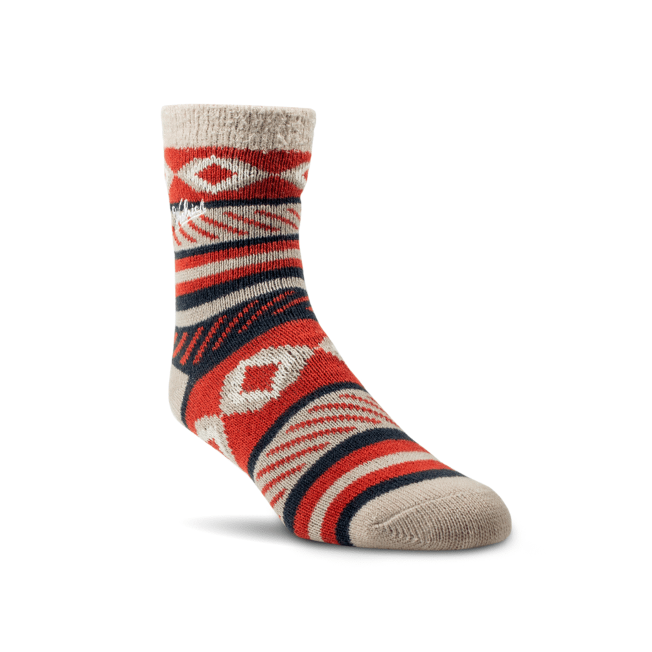 Woolrich Aloe Double Layer Socks - One Size Fits Most / Marine Scarlet