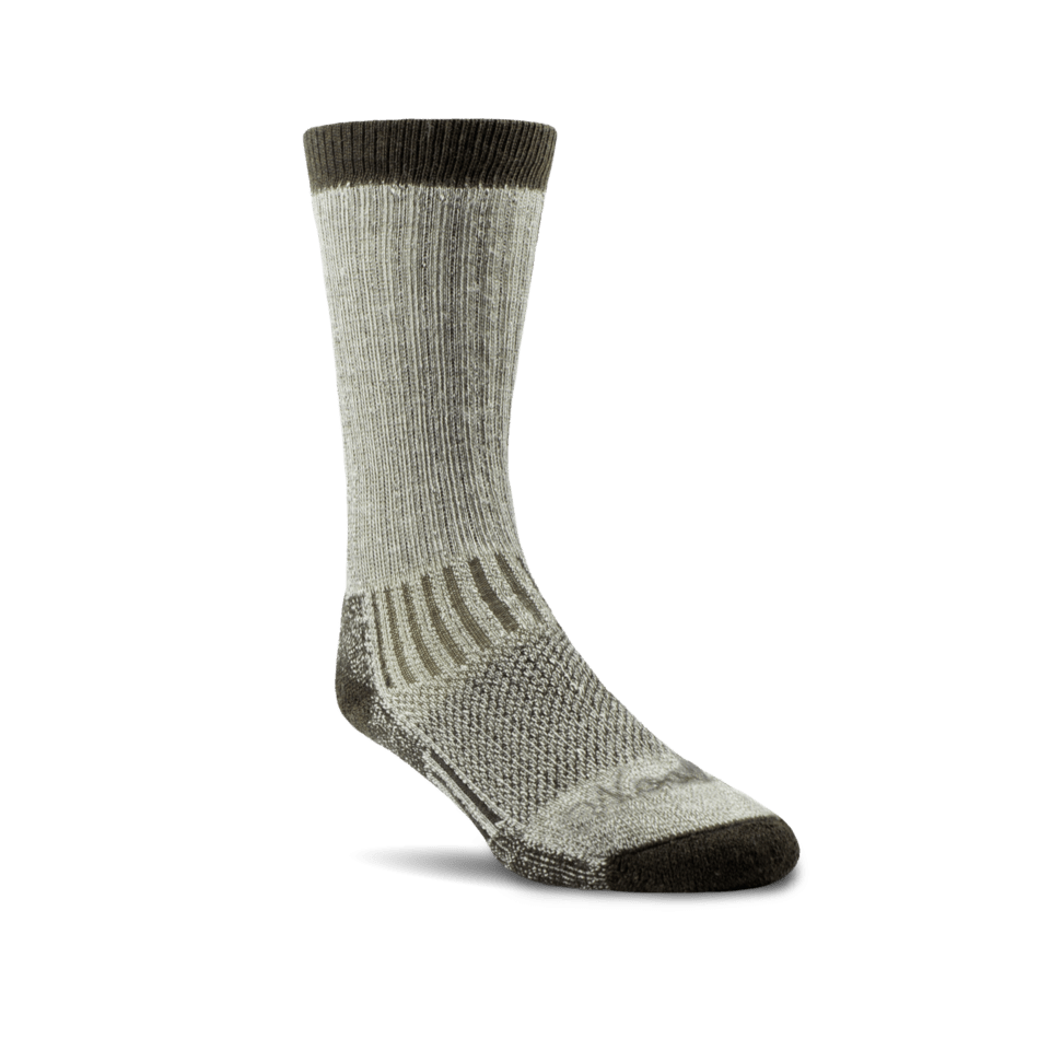 Woolrich Hike Big Woolly Crew Socks - Medium / Khaki