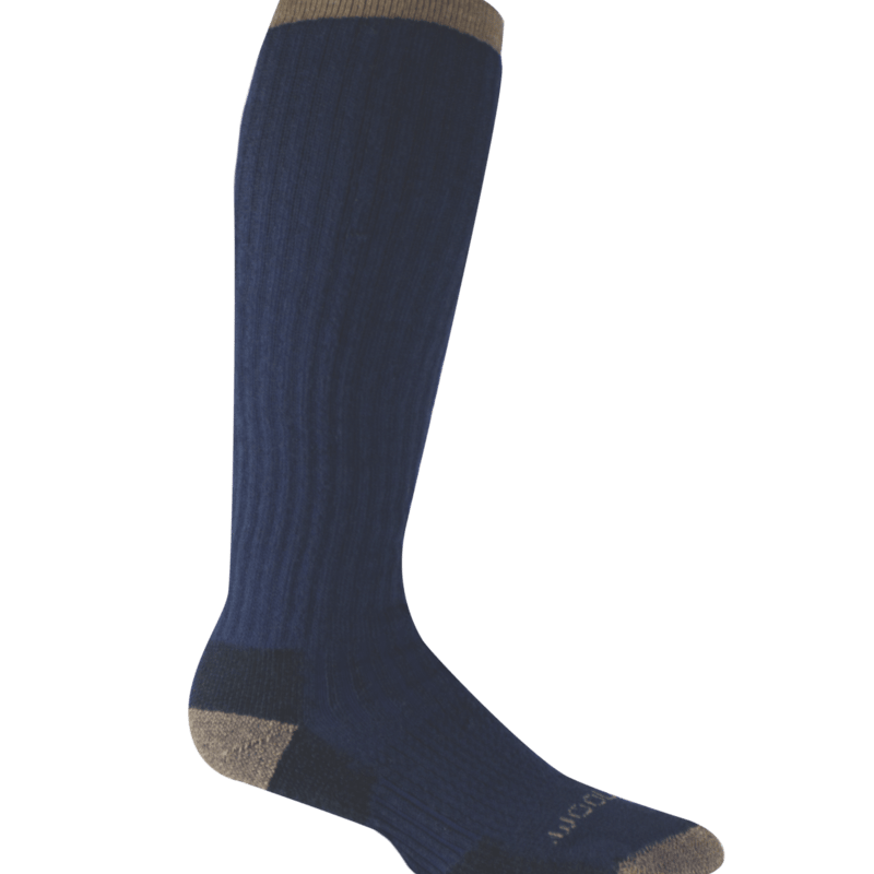 Woolrich Hike Big Woolly Over-the-Calf Socks  -  Medium / Dark Denim