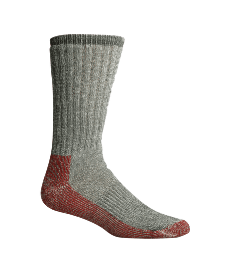 Woolrich Hike Pine Creek Crew Socks 2-Pack  -  Medium / Gray