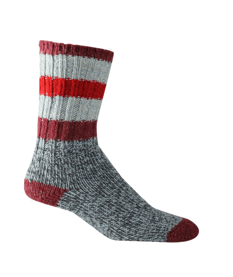 Woolrich Heritage Ragg Crew Socks  -  Large / Granite