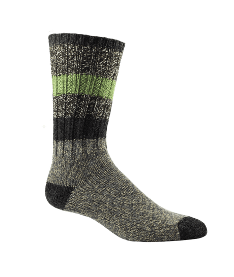Woolrich Heritage Ragg Crew Socks  -  Large / Spring Green