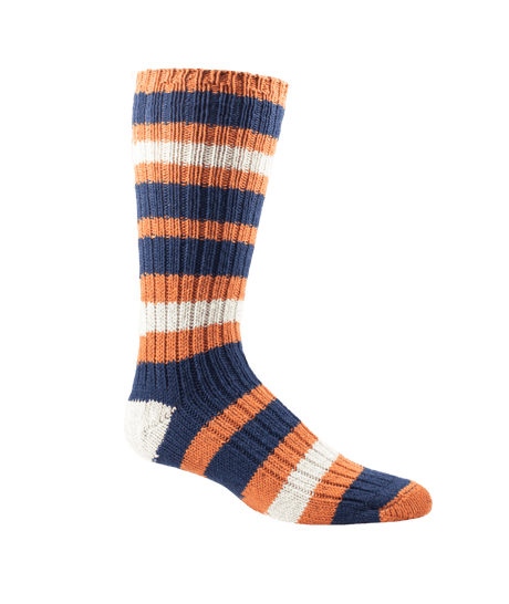Woolrich Heritage Camp Ragg Crew Socks  -  Medium / Marine Spice