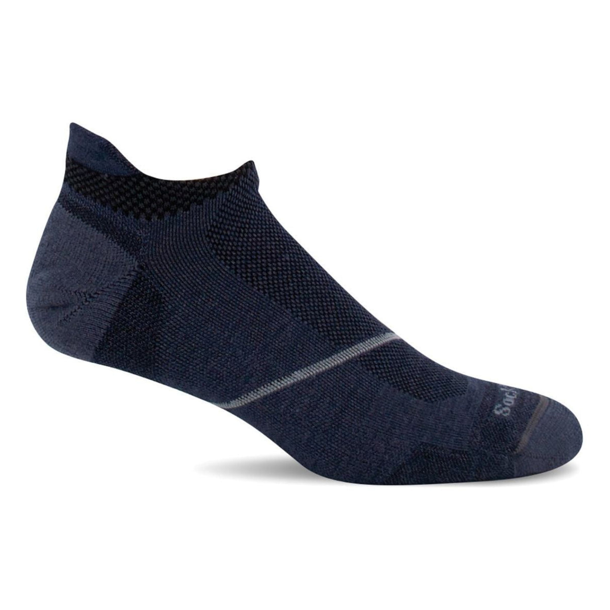 Sockwell Mens Pulse Firm Compression Micro Socks - Medium/Large / Denim