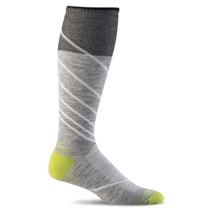 Sockwell Mens Pulse Firm Compression OTC Socks  -  Medium/Large / Gray
