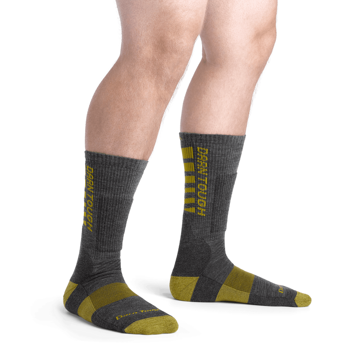 Darn Tough Mens Backbone Boot Midweight Work Socks -