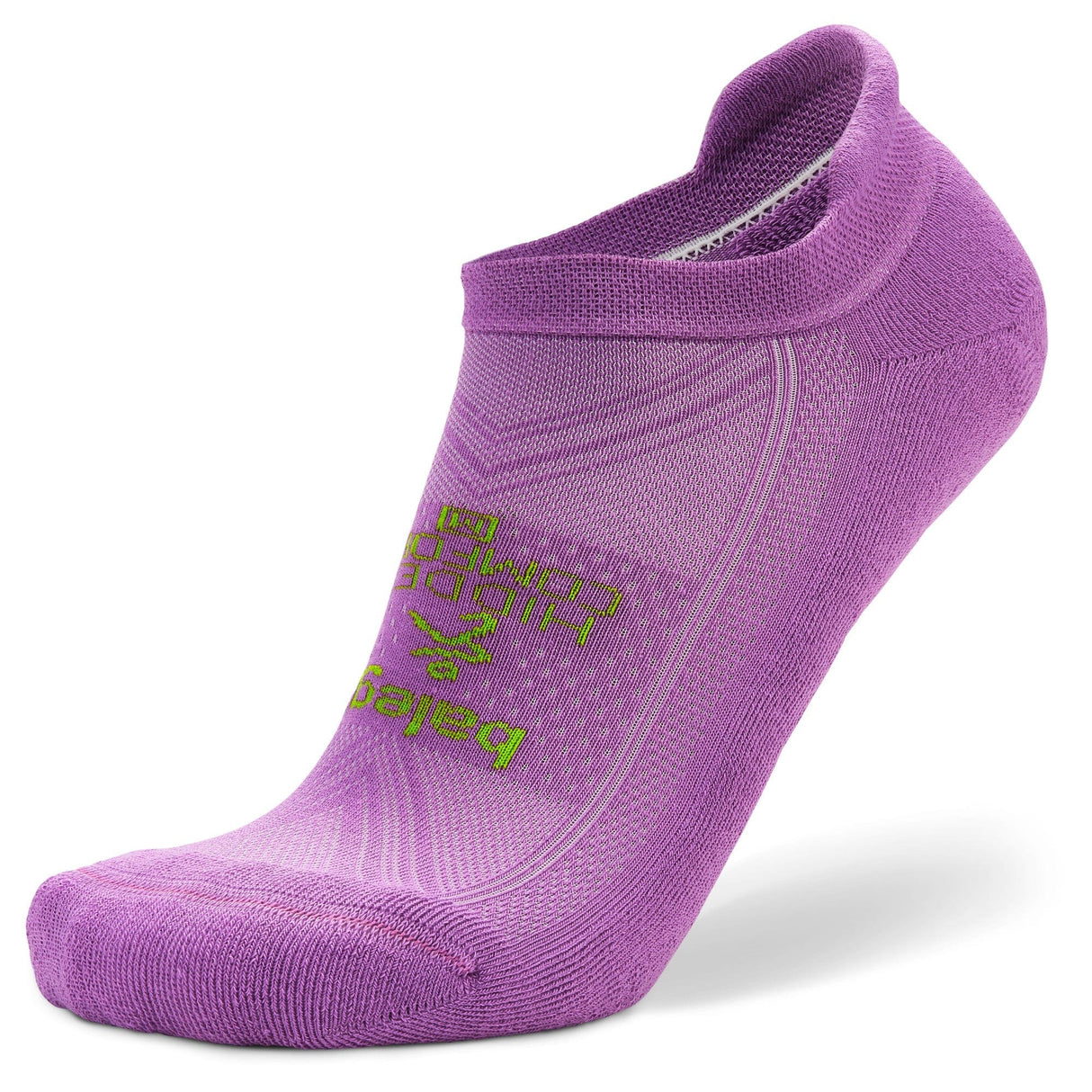 Balega Hidden Comfort No Show Tab Socks - Small / Bright Lilac