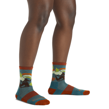 Darn Tough Womens Trailblazer Micro Crew Lightweight Hiking Socks - Clearance  -