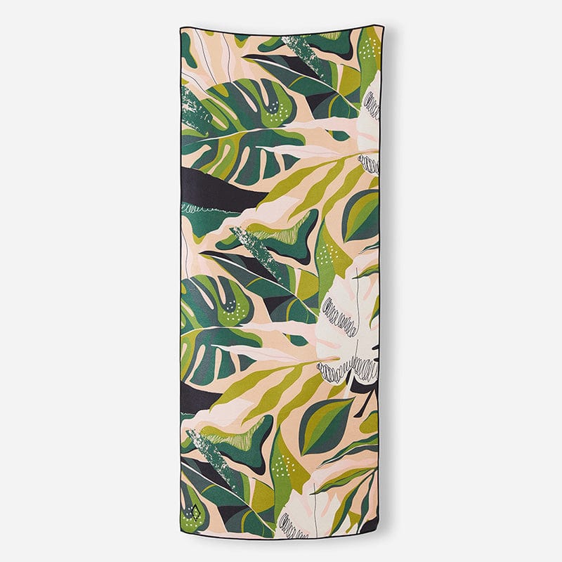 Nomadix Original Towel  -  Monstera Green Pink