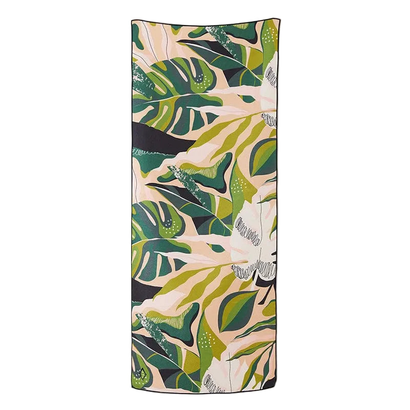 Nomadix Original Towel - Monstera Green Pink