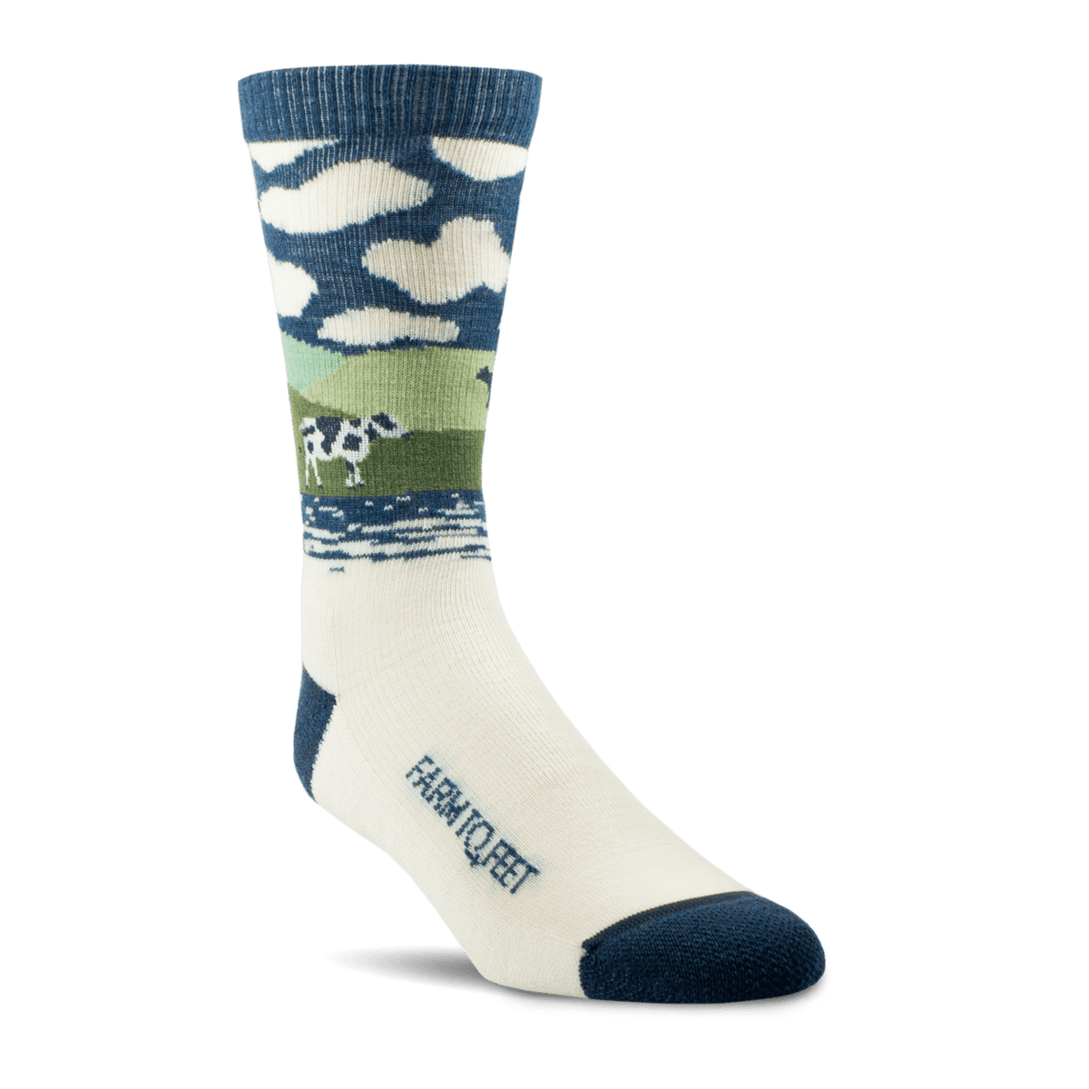 Farm to Feet Cheyenne Everyday Light Cushion Crew Socks