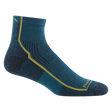 Darn Tough Mens Hiker Quarter Midweight Hiking Socks  -  Medium / Dark Teal