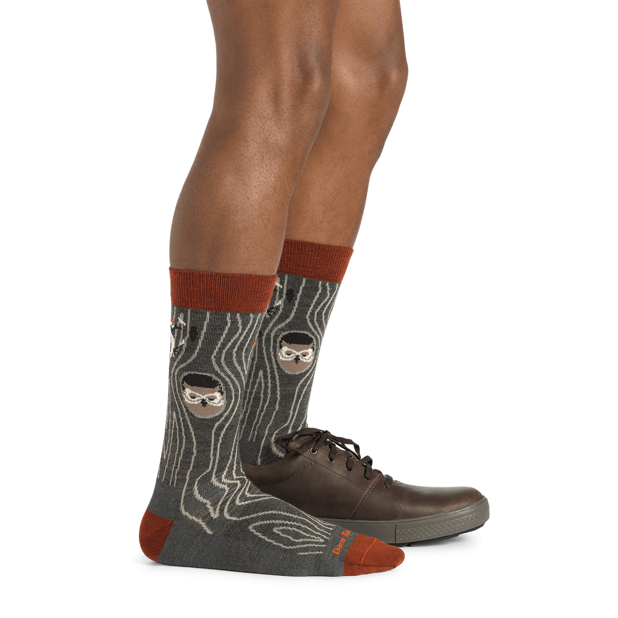 Darn Tough Mens Woody Crew Lightweight Lifestyle Socks  -