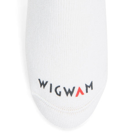 Wigwam Super 60 Tube 6-Pack Midweight Cotton Socks  -  One Size Fits Most / White